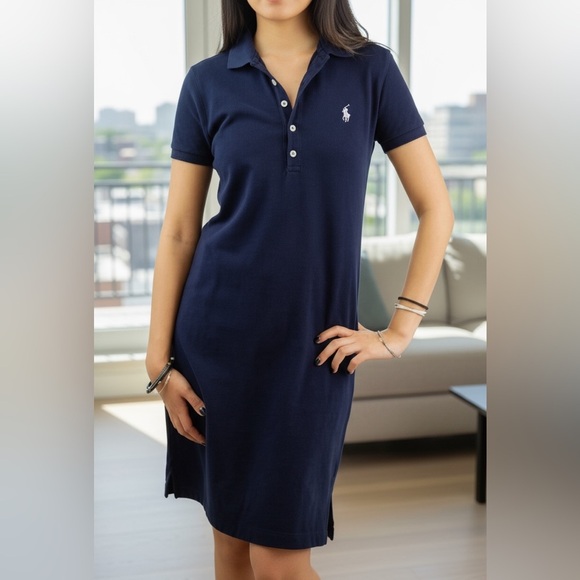 Polo by Ralph Lauren Navy Mini Dress - Picture 1 of 5